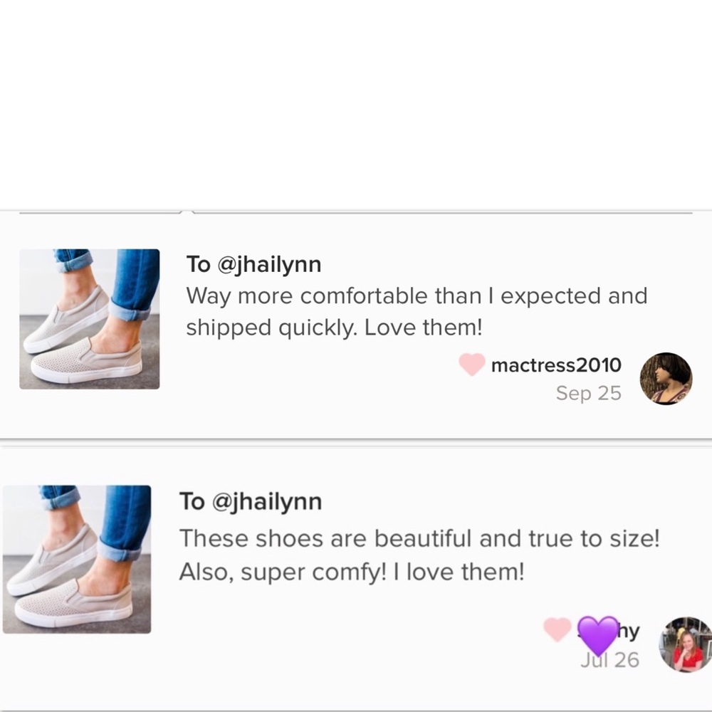 HP BEST IN BTQS PERFORATED SLIP ON SNEAKERS - Picture 4 of 8